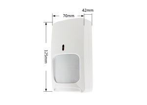 वायर्ड दीवार माउंट गति डिटेक्टर पीर माइक्रोवेव और एमकू पालतू सुरक्षा उपकरणों के लिए अनुकूल - Product Image 6