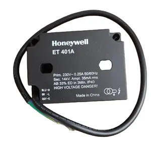 Honeywell ET401A Zünd transformator mit Hochspannungsbrenner-Zünd transformator für Gasbrenner zubehör