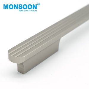 Tirador de perfil de aluminio moderno para muebles empotrados de baño, armarios, puertas de dormitorio, cajones de cocina y cómodas - Product Image 5