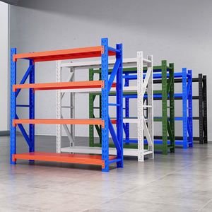Étagères d'entrepôt Étagères de stockage à usage intensif Étagère de stockage d'entrepôt Étagères empilables en métal Étagères de rayonnage sans boulon - Product Image 2