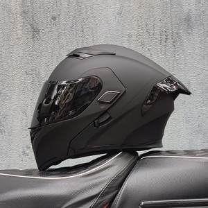 Casco de Motocicleta Unisex, Elegante, de Alta Calidad, Nuevo Estándar, con Doble Visera, para Scooter Eléctrico, ABS, Modular, de Carreras - Product Image 6