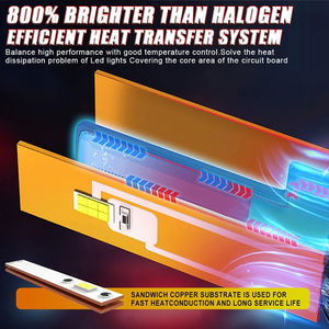 Bán buôn <span class=keywords><strong>T5</strong></span> 60 Wát 10000LM H1 H3 H4 H7 H11 H13 880 881 9005 9006 9012 9004 9007 LED ánh sáng cho xe Led Đèn Pha bóng đèn - Product Image 3