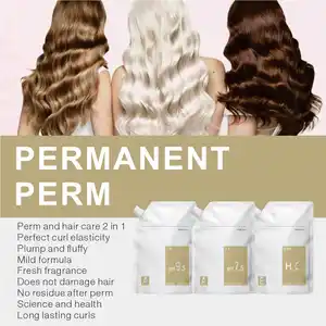 Oem/ODM cho Salon sử dụng afro Perm tóc Kit thông minh tóc đen perms sản phẩm chuyên nghiệp PH cân bằng Perm tóc