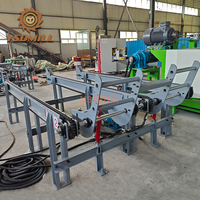 Système de rampe de chargement automatique verticale pour chariot de scierie à ruban YSDMILL