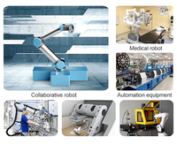 Actionneur rotatif à arbre creux à bras de robot collaboratif à moteur à courant continu sans balais