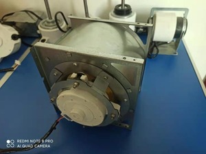 Ventilador de Aire Fresco de 45W con Motor DC sin Escobillas, 150-300 CFM, Silencioso y de Bajo Consumo, Soplador Centrífugo para Sistema HVAC, 310V - Product Image 4