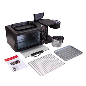 ¡Gran Oferta! Máquina Automática Multifunción 3 en 1 para Desayunos: Sandwichera, Cafetera y Horno Tostador con Sartén Integrada - Product Image 1