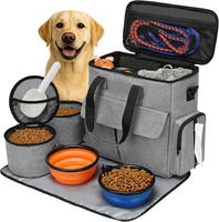 Sac de voyage écologique et tendance pour chien, ensemble de voyage pour animaux de compagnie pour le week-end, sac fourre-tout approuvé par les compagnies aériennes pour chien et chat