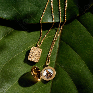 Collar de Plata de Ley 925 de The Quiet Forest, superventas en 25 años, collar con diseño tallado de hojas - Product Image 4