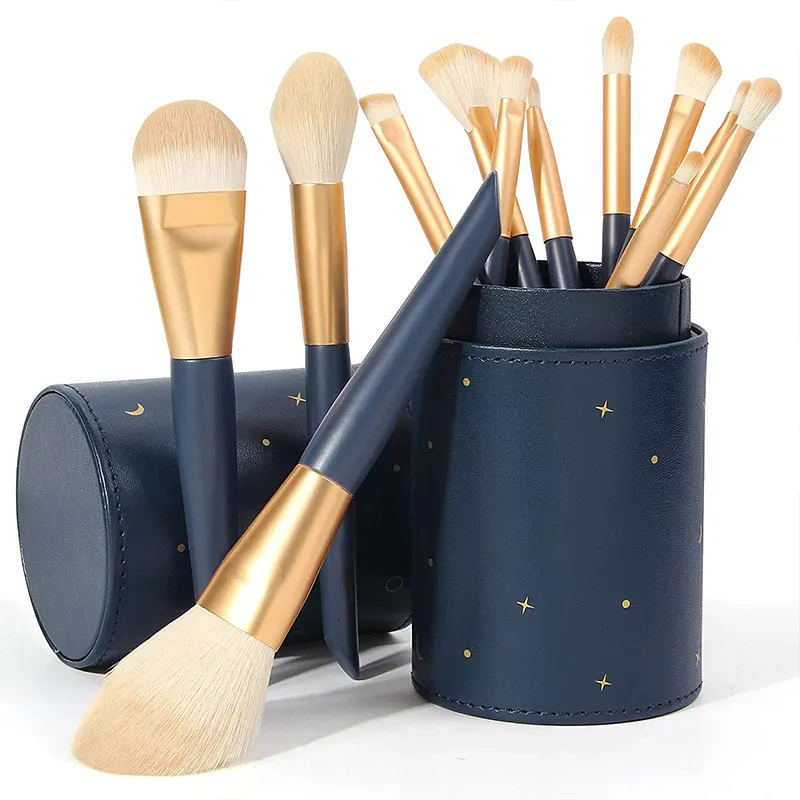 Makeup Brush Set Custom 12pcs Premium Synthetic Hair Eyeshadow Palette Brush Makeup Brush Set For Private Label