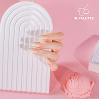 Palette de vernis gel menthe éco-responsable sans HEMA 10ml, formule végane non toxique, flacon magnétique de luxe français, compatible DIY, professionnel UV