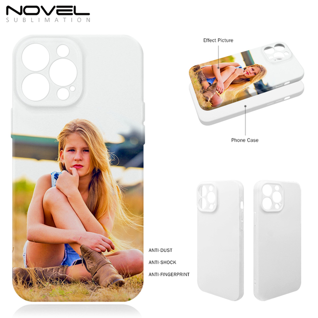 For iPhone 17 Series  Full Wrapped 3D Soft Film Sublimation Phone Case Personality Phone Covers DIY Glossy TPU Phone Cases