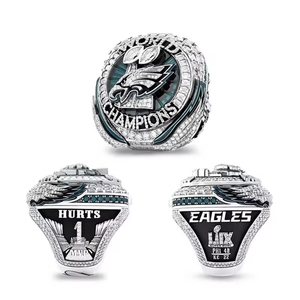 Nieuwe NFL2025 Philadelphia Eagles kampioenschapsring van hoge kwaliteit, super sport bowl alloy <span class=keywords><strong>ring</strong></span> als cadeau voor fans - Product Image 2