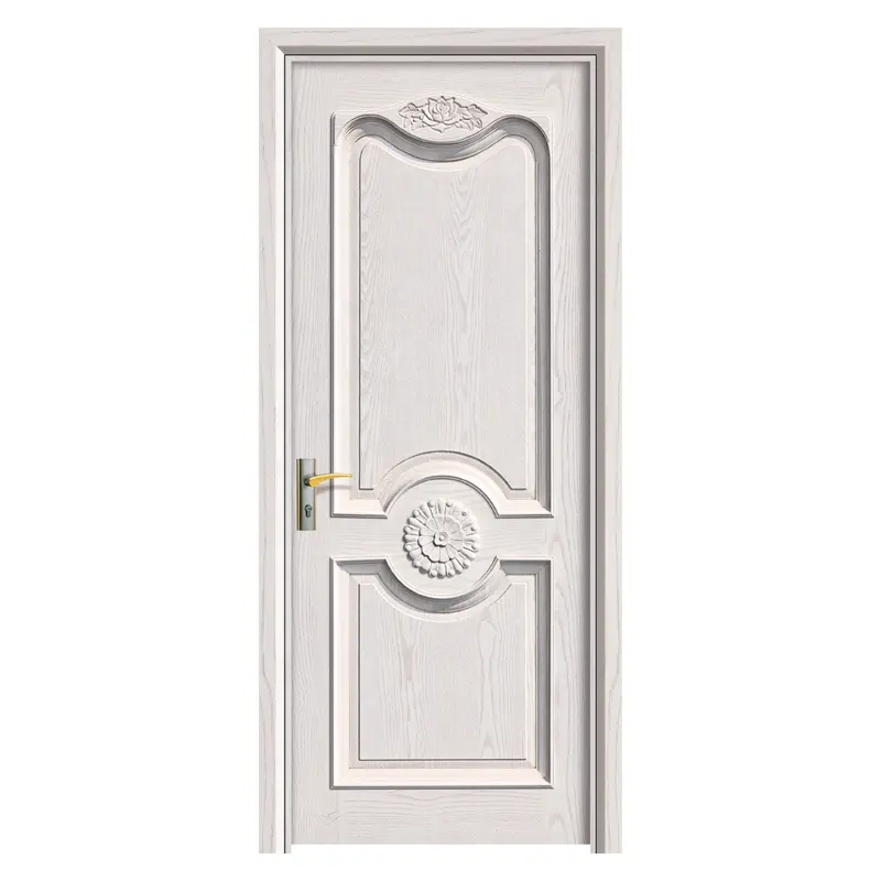 Porte balançoire en bois artistique, sculpture murale blanche et marron, d'excellente qualité, pour intérieur de chambre à coucher, style artistique