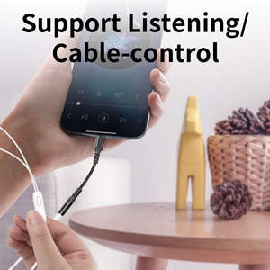 EONLINE-AMPLIFICADOR DE AURICULARES DAC USB tipo C <span class=keywords><strong>a</strong></span> Jack de 3,5mm, adaptador de Audio, decodificador Digital, <span class=keywords><strong>convertidor</strong></span> AUX para Xiaomi y Huawei - Product Image 5