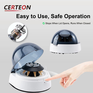 Minicentrífuga portátil con pantalla LCD <span class=keywords><strong>para</strong></span> 8 <span class=keywords><strong>tubos</strong></span> PCR <span class=keywords><strong>de</strong></span> 0 2 <span class=keywords><strong>ml</strong></span> 7000 RPM centrífuga <span class=keywords><strong>de</strong></span> laboratorio - Product Image 5