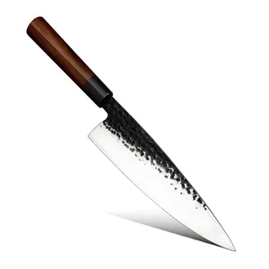 뜨거운 판매 8 인치 440C 스테인레스 스틸 일본 요리사 칼 주방 절단 고기 야채 칼