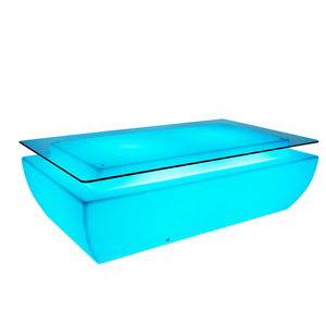 Mesa de Bar Moderna con Iluminación LED y Control Remoto Inalámbrico, Mueble Luminoso Impermeable para Interiores y Exteriores, Ideal para Fiestas, Discotecas y Bares - Product Image 6