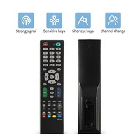 Mando a distancia Universal para Philips Hitachi, Sony, Sharp, Samsung, LG, Toshiba, JVC, INSIGNIA, Vizio, Skyworth, Hisense, 4K, ABS, uso doméstico
