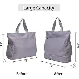 Sac de sport personnalisé pour femme, fabriqué en usine BSCI - Product Image 2