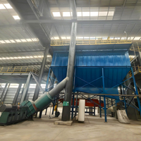 Collecteur de poussière haute performance à haut débit 75000m³/h pour installation de concassage de roches