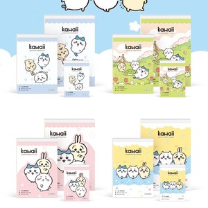 Kawaii loạt máy tính xách tay B5 A5 Vòng chất kết dính linh hoạt Bìa máy tính xách tay bằng văn bản Miếng đánh dấu giấy sketchbooks A7 Túi máy tính xách tay - Product Image 1
