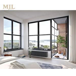 Fenêtre en verre ouragan à battant en <span class=keywords><strong>aluminium</strong></span> <span class=keywords><strong>prix</strong></span> <span class=keywords><strong>baie</strong></span> <span class=keywords><strong>vitrée</strong></span> de la maison au plafond - Product Image 4