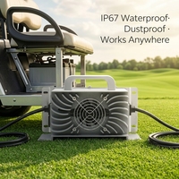 Chargeur intelligent LNLEE 12V 25A à courant élevé pour batteries au plomb-acide, AGM, lithium, véhicules et applications marines