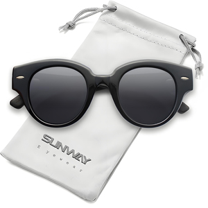 Gafas de Sol Redondas Retro de Diseño de Marca 2025, Gafas de Sol de Lujo para Mujer y Hombre, Tendencia de Moda para Exteriores, con Protección UV400 - Product Image 1