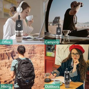 Molinillo de Café Eléctrico Portátil de Fábrica con Precio Competitivo y 5 Ajustes de Molienda, Fácil de Ajustar para el Hogar, Oficina y Viajes - Product Image 6