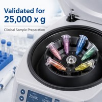 Tube à centrifuger transparent/brun de 1,5 ml avec marques graduées