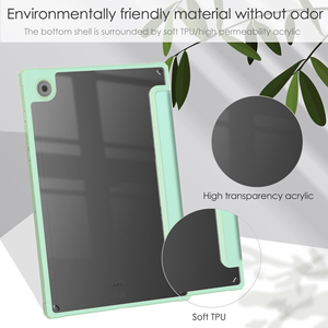 Funda abatible para teclado de tableta, fundas para PC para niños, fundas para tableta <span class=keywords><strong>Android</strong></span> para <span class=keywords><strong>Samsung</strong></span> <span class=keywords><strong>Galaxy</strong></span> <span class=keywords><strong>Tab</strong></span> <span class=keywords><strong>A8</strong></span> 10,5 2021, funda X205 X200 - Product Image 6