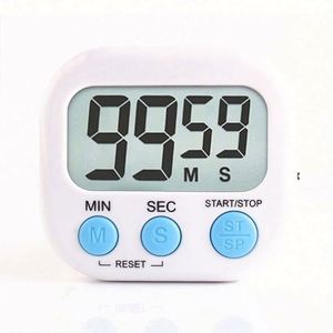 Minuteur de cuisine RAYBIN en plastique écologique avec écran LCD, compte à rebours, alarme sonore et aimant - Product Image 1