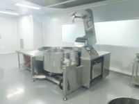 Marmite de cuisson et de mélange automatique à agitation planétaire, cuve à double enveloppe avec agitateur, nouvelle en acier inoxydable 304, haute productivité