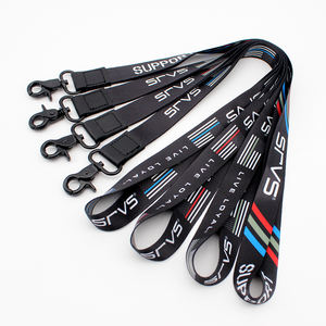 メーカーのカスタムポリエステル昇華型ネックストラップ、ロゴ入り、低最小注文数、販促用パーソナライズネックツール印刷 - Product Image 1