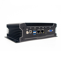 Mini PC industriel embarqué sans ventilateur Windows 10 avec processeur Intel I3/i5/i7, garantie 1 an, en stock