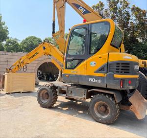 รถขุดล้อยางมือสอง Hyundai 60W-9 ขนาด 6 ตัน สภาพดี - Product Image 5