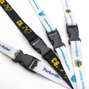 Hot Selling <b>Lanyard</b> <b>Polyester</b> With Logo Custom and Id Badge Holder - Product Image 3