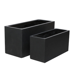 Galvanized Steel Metallic Heavy <b>Planter</b> for Outdoor Plants Metal <b>Planters</b> <b>Box</b> - Product Image 4