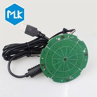 MLK 360 °   Microphone annulaire de capture vocale avec localisation de la source sonore pour robots IA