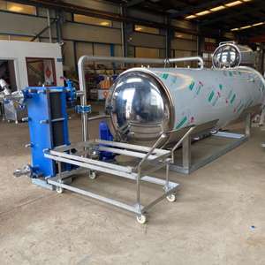 Nieuwe hogedruk- en hoge temperatuur autoclaaf sterilisator van roestvrij staal 316/SUS304 voor voedsel en dierenblikken, CE-gecertificeerd - Product Image 1