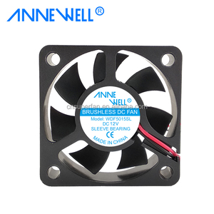 5015 ad alta temperatura 2 filo compatto Mini 5v 12v Dc ventola di raffreddamento 50x50x15mm ventilazione 3D stampante parti ventilatore per Computer - Product Image 2