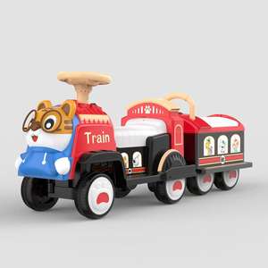 Voiture électrique <span class=keywords><strong>pour</strong></span> enfants, télécommande, <span class=keywords><strong>petit</strong></span> <span class=keywords><strong>train</strong></span> pouvant accueillir deux enfants, jouet <span class=keywords><strong>pour</strong></span> <span class=keywords><strong>petit</strong></span> garçon, voiture à quatre roues, voiture électrique <span class=keywords><strong>pour</strong></span> bébé, fille - Product Image 2