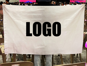 Xinrunjin ธงส่วนตัวที่มีโลโก้ที่กำหนดเองป้ายกิจกรรมการสร้างแบรนด์ขององค์กรกิจกรรมจิตวิญญาณของทีมการมองเห็นสูงกลางแจ้ง - Product Image 3