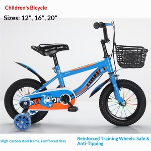 Bicicletas Infantiles <span class=keywords><strong>de</strong></span> Acero al Por Mayor para Edades <span class=keywords><strong>de</strong></span> 3 a 12 Años Modelos <span class=keywords><strong>de</strong></span> 12 pulgadas/16 pulgadas/20 pulgadas. Bicicletas <span class=keywords><strong>de</strong></span> Pedales para Niños y Niñas <span class=keywords><strong>de</strong></span> 6 Velocidades para Entrenamiento - Product Image 4