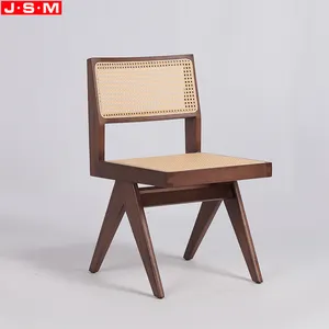 客厅椅子木制家具人造藤椅椅背餐椅