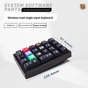 Mini Clavier Ordinateur Hôte Souris <span class=keywords><strong>Casino</strong></span> Jeux d'argent Mise sur les paris Tableau de scores électronique Baccarat Jeu de cartes Logiciel de cartographie routière Système - Product Image 2
