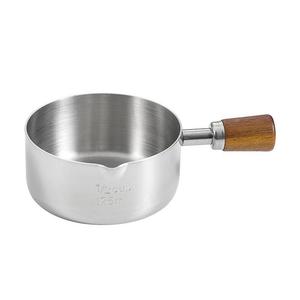 Stainless Steel Mini Sauce <b>Pan</b> 304 With <b>Handle</b> Portable Durable Less Than 1L For Cooking - Product Image 2