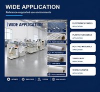 Nouvelle machine de sérigraphie automatique rouleau à rouleau avec positionnement de précision par CCD pour étiquettes, panneaux PVC, PET, PP, PC, PE, IMD, IML, FRID