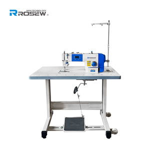 Nouvelle machine à coudre industrielle à point droit ROSEW GC8808D, moteur à entraînement direct, construction en métal, aiguille simple - Product Image 4